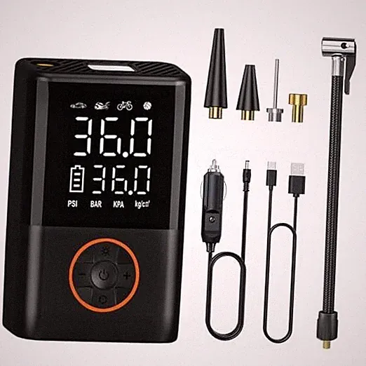 Tire Inflator Portable Air Compressor for Car Motorcycle Mini 150 PSI Electric